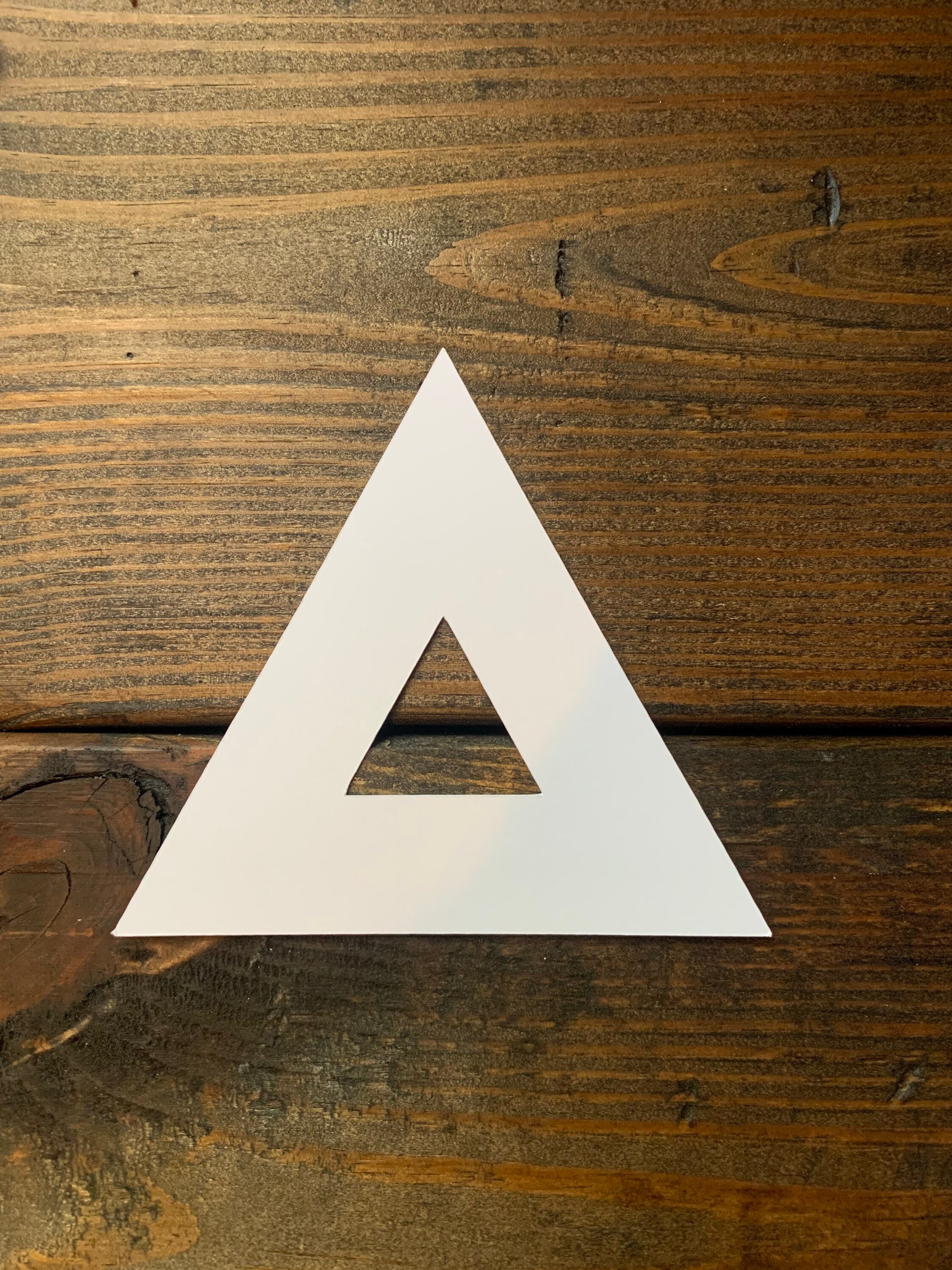 Delta Greek Letter Stencil / Sorority &amp; Fraternity / DIY - Etsy