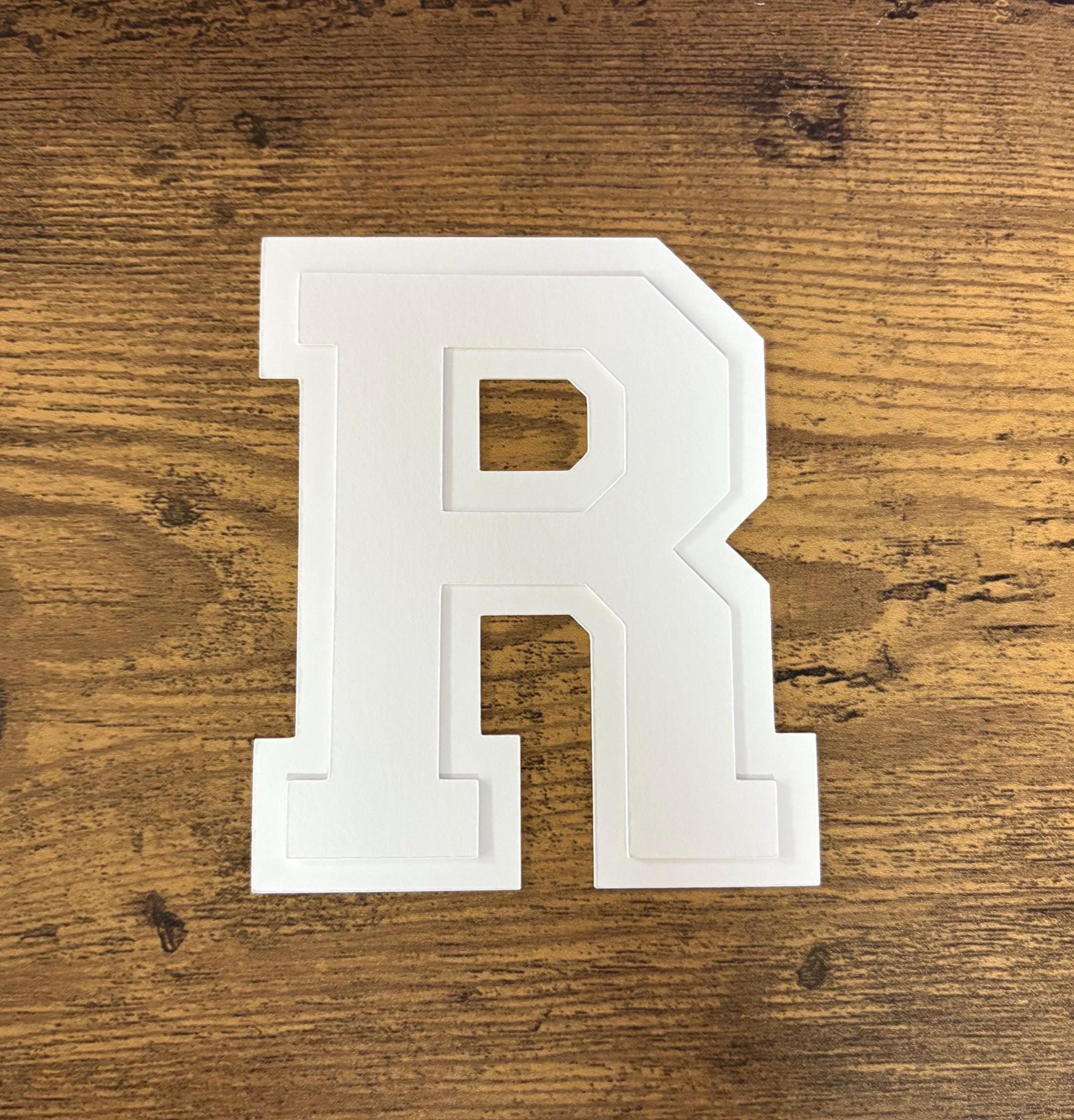 Letter Stencil 'R' / English Alphabet Stencils / DIY - Etsy