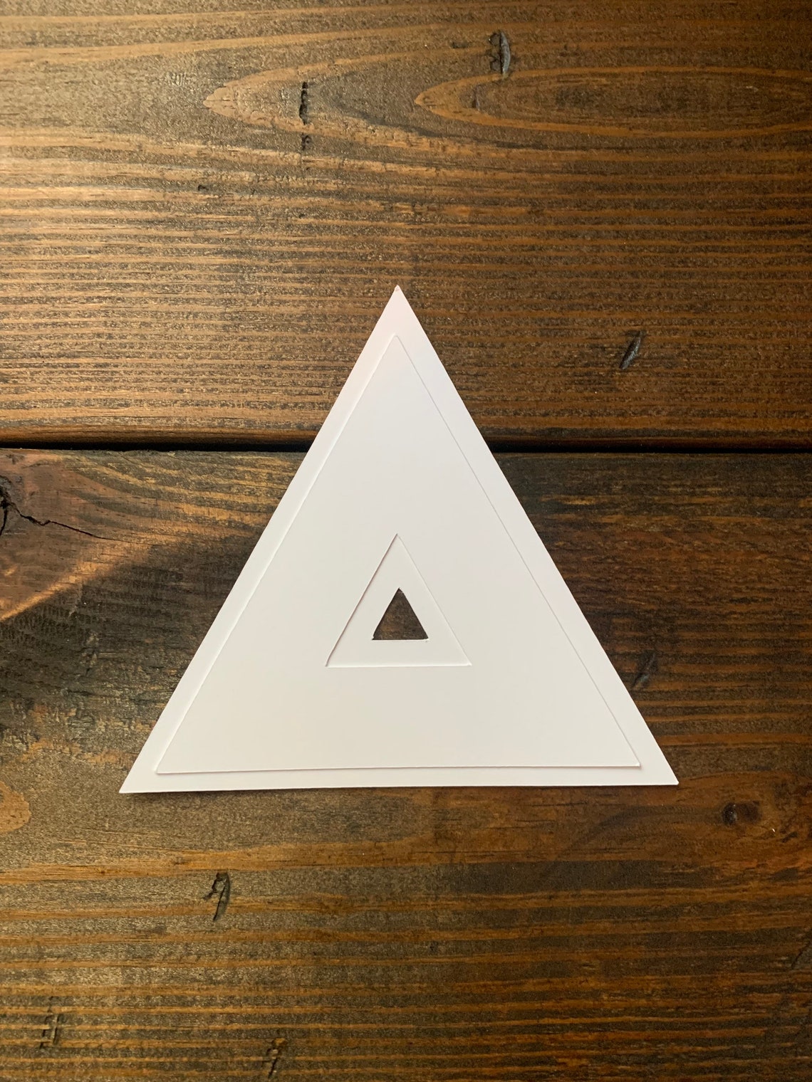 Delta Greek Letter Stencil / Sorority &amp; Fraternity / DIY - Etsy