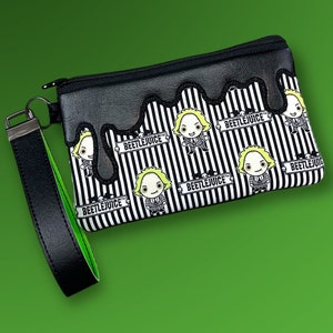 The Drip - Horror Movie Zipper Bag, Cosmetic Bag, Pencil Pouch -  Beetlejuice