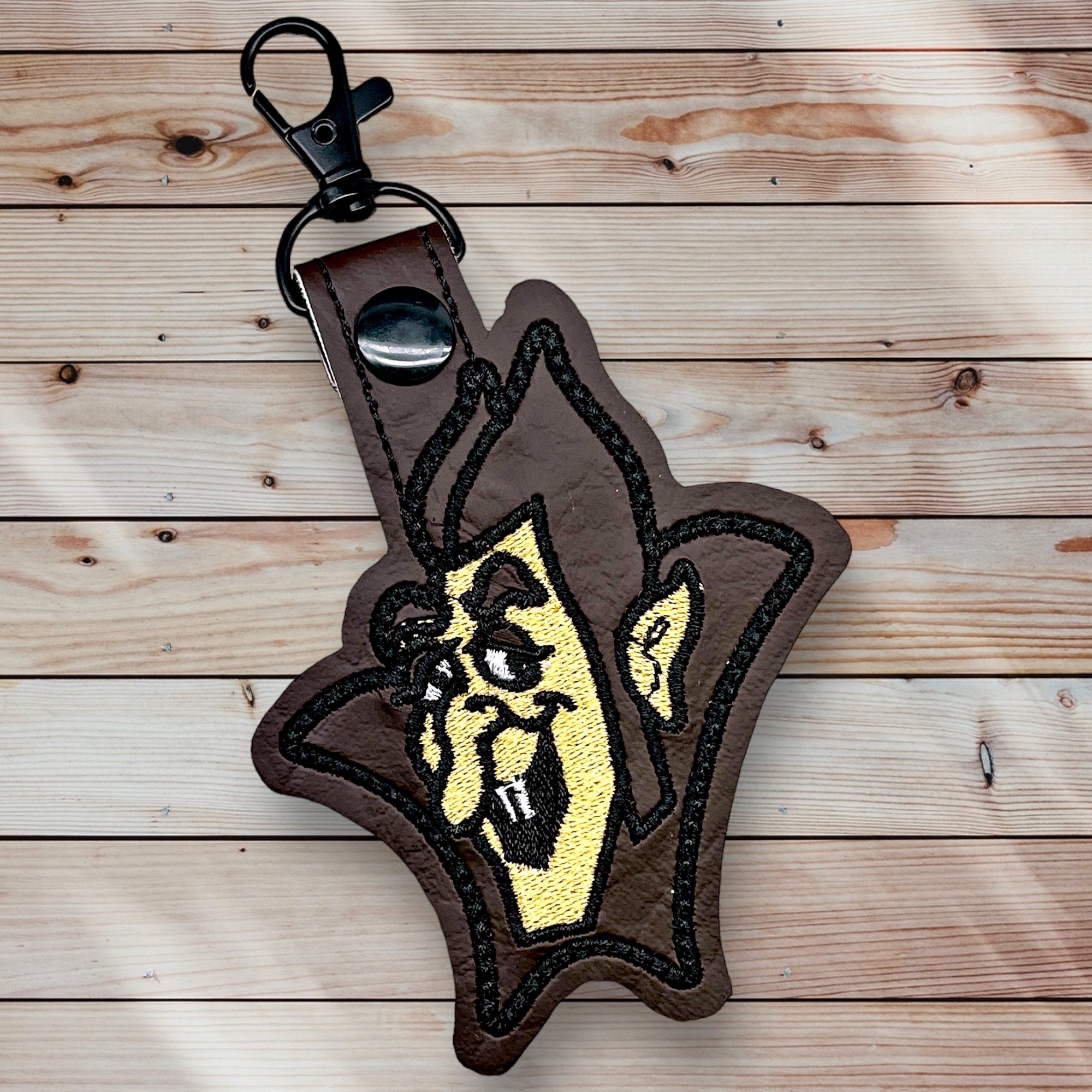 Embroidered Vinyl Monster Cereal Keychain - Key Ring - Key Fob. Choose ...