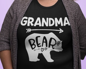 Instant Digital Download Grandma Bear DIY Gifts For Grandma Make T Shirts- Totebags- Wall Prints- Bear Shirts-Grandma Gifts