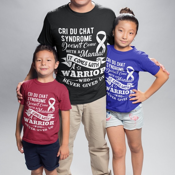 Cri Du Chat Awareness Instant Digital Download DIY Printables Tshirts- Totebags- Apparel Awareness Gifts