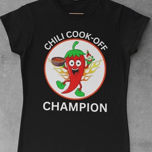 Chili Cook Off Champion Download digital instantâneo PNG-PDF-jpeg Faça você mesmo camisetas-sinais pôsteres para concurso de pimentão Pimenta vermelha