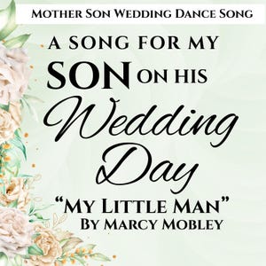 Pacote de músicas de casamento de mãe para filho - Música emocionante de mãe para filho - Download digital MP3 Folha de letras de dança de casamento de mãe para filho Carta para filho