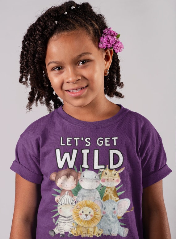 Instant Digital Download Let's Get Wild Safari Animals Etsy