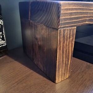 Rustic Monitor Stand Screen Riser Hand Made Industrial Desk - Etsy