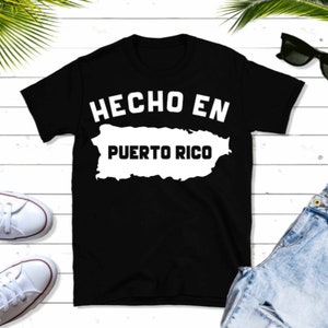 Hecho En Puerto Rico Chemise | Fierté portoricaine | Fierté latine | Cadeau pour les grands-parents