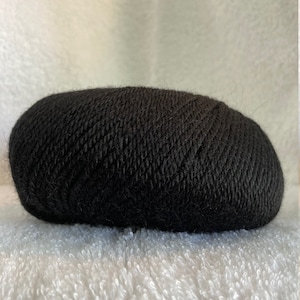100% Baby Alpaca Yarn Indiecita DK (Black- 500)