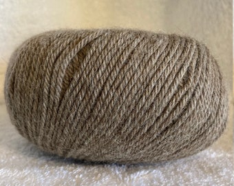 100% Baby Alpaca Yarn Indiecita DK (Light Brown/Beige/Medium Fawn - 284)