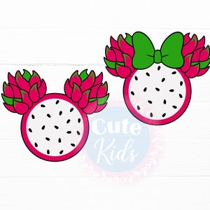 Mouse Head Pitaya SVG – Summer Fruits Decor archivos de corte svg para cricut & eps, ai, png, pdf imprimible. Gráficos vectoriales DESCARGA DIGITAL!!!