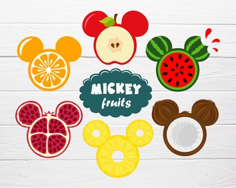 Download Mickey Fruits Svg Etsy