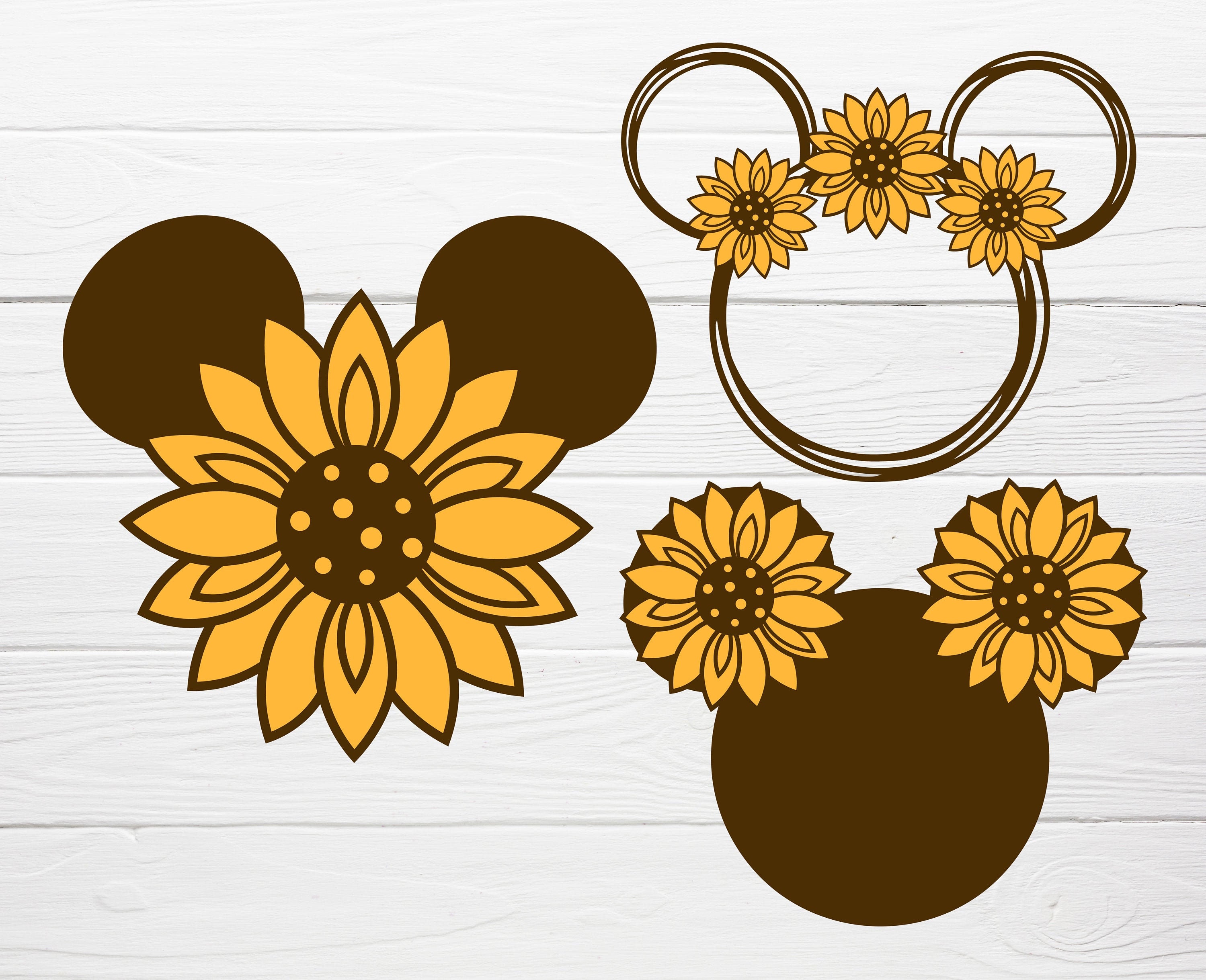 Free Free Sunflower Mickey Svg 895 SVG PNG EPS DXF File