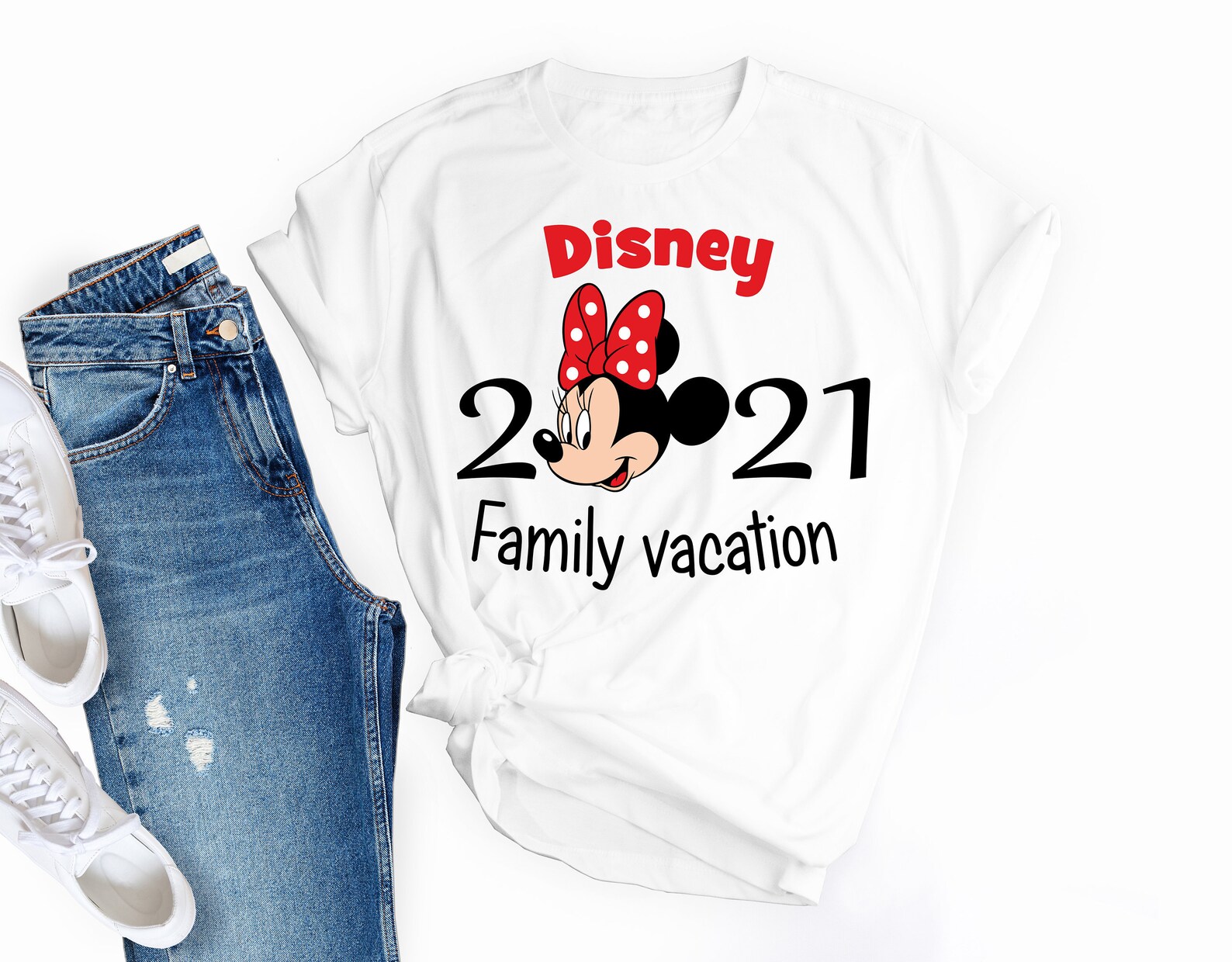 Disney 2021 Family Vacation Disney Minnie Mouse shirt SVG  Etsy