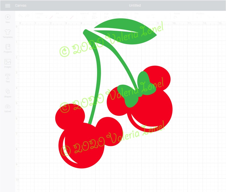 Download Disney Fruits SVG pour t-shirts Mickey Minnie cerises svg ...