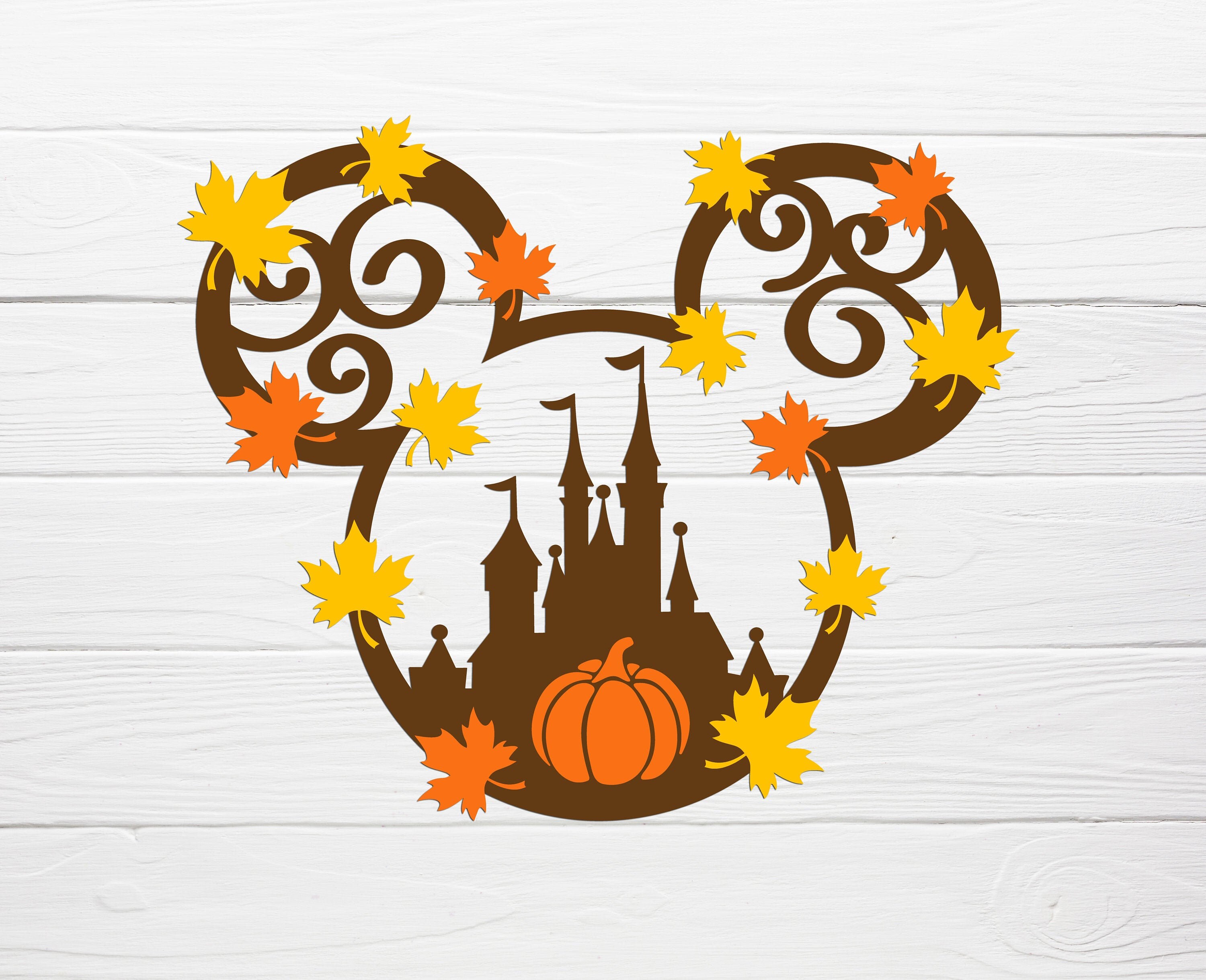 Mouse Fall Castle T-shirts SVG – Pumpkin Spiced svg cut file for cric…