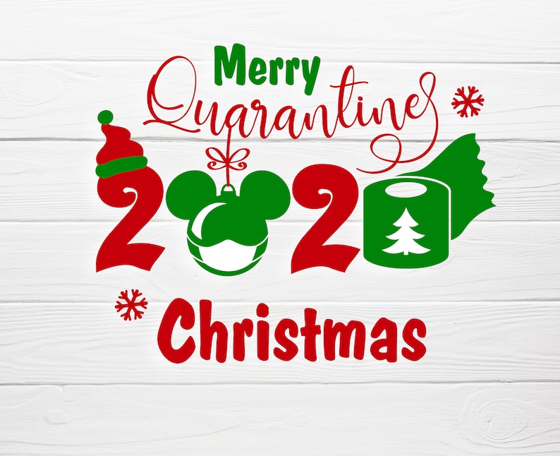 Download Disney Christmas Quarantined 2020 SVG files kids shirt svg ...