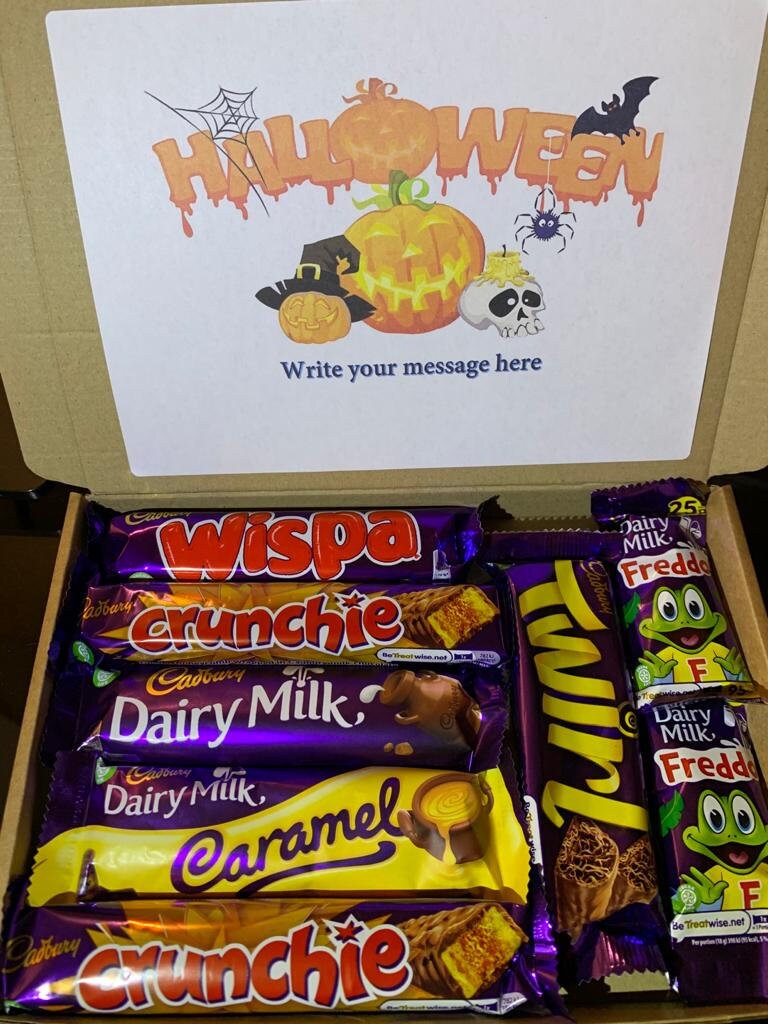 Cadbury Letter Box Halloween Chocolate Hamper Treat Trick