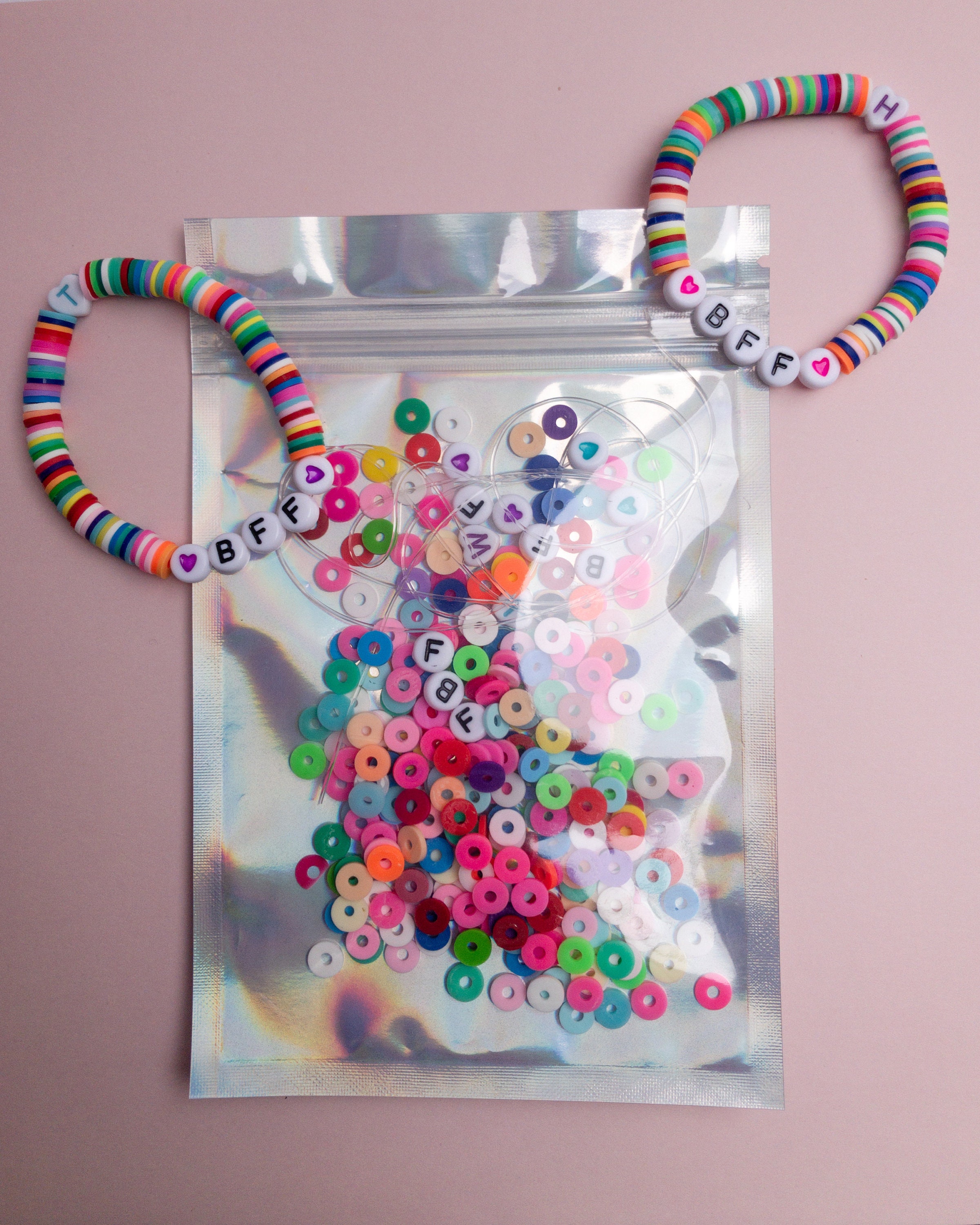 DIY Friendship Bracelet Kit, Bracelet Making Kit for Kids DIY Handmade  Beaded Jewelry Homemade Woven Necklace Candy Color Puzzle