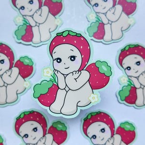Strawberry Sonny Angel Sticker