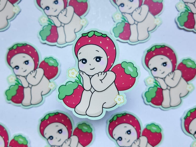 Strawberry Sonny Angel Sticker