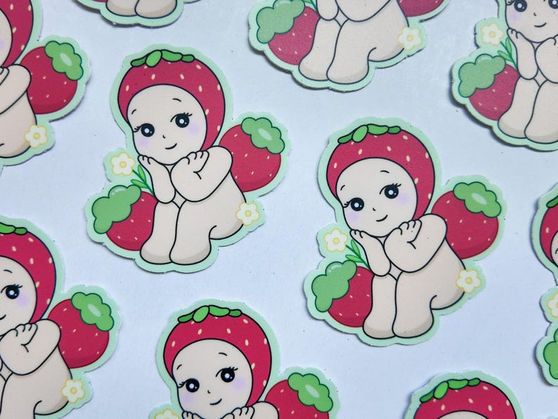 Strawberry Sonny Angel Sticker