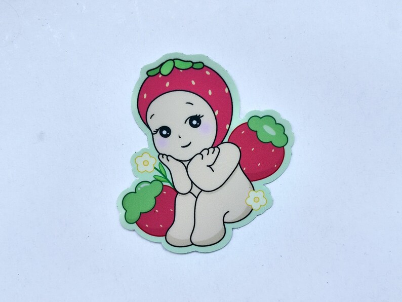 Strawberry Sonny Angel Sticker