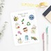 Earth Day Sticker Sheet | Eco Planner Journal Stickers Cute ...