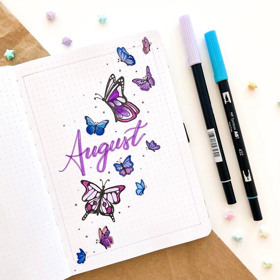 How to make Transparent Butterfly Stickers for Journal