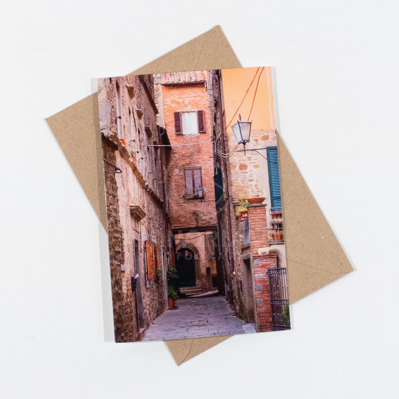 Italian City Collection - 12 Blank Cards W/brown Craft Envelopes | Set ...