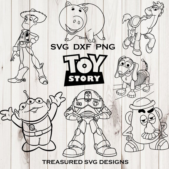 Download Toy Story Bundle SVG cut file Woody SVG Buzz Lightyear SVG ...