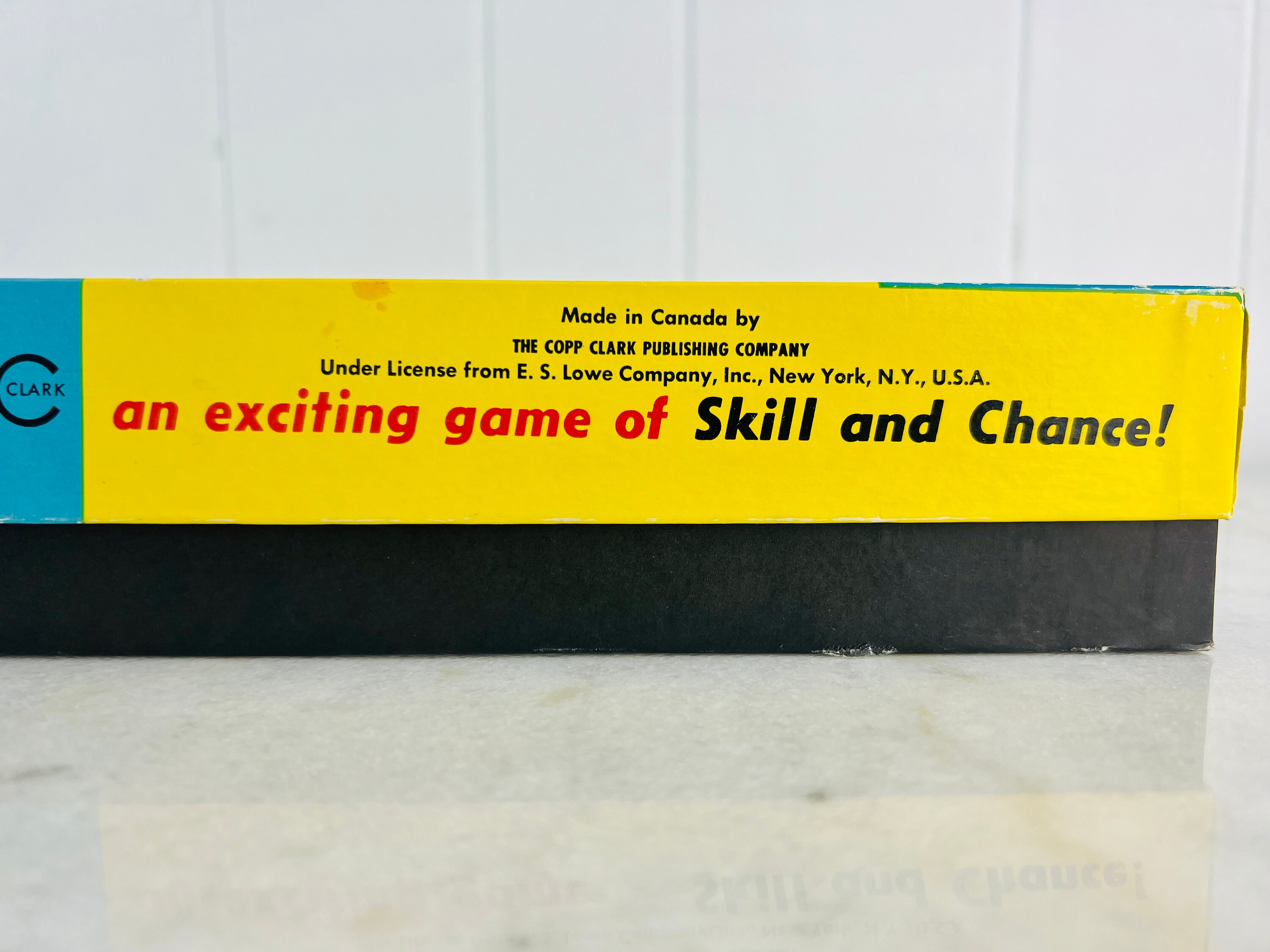 Vintage 1956 Yahtzee Board Game, First Edition, E.S. Lowe Company