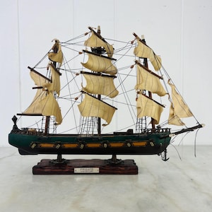 Fragata Espanola Vintage Model Ship - Etsy