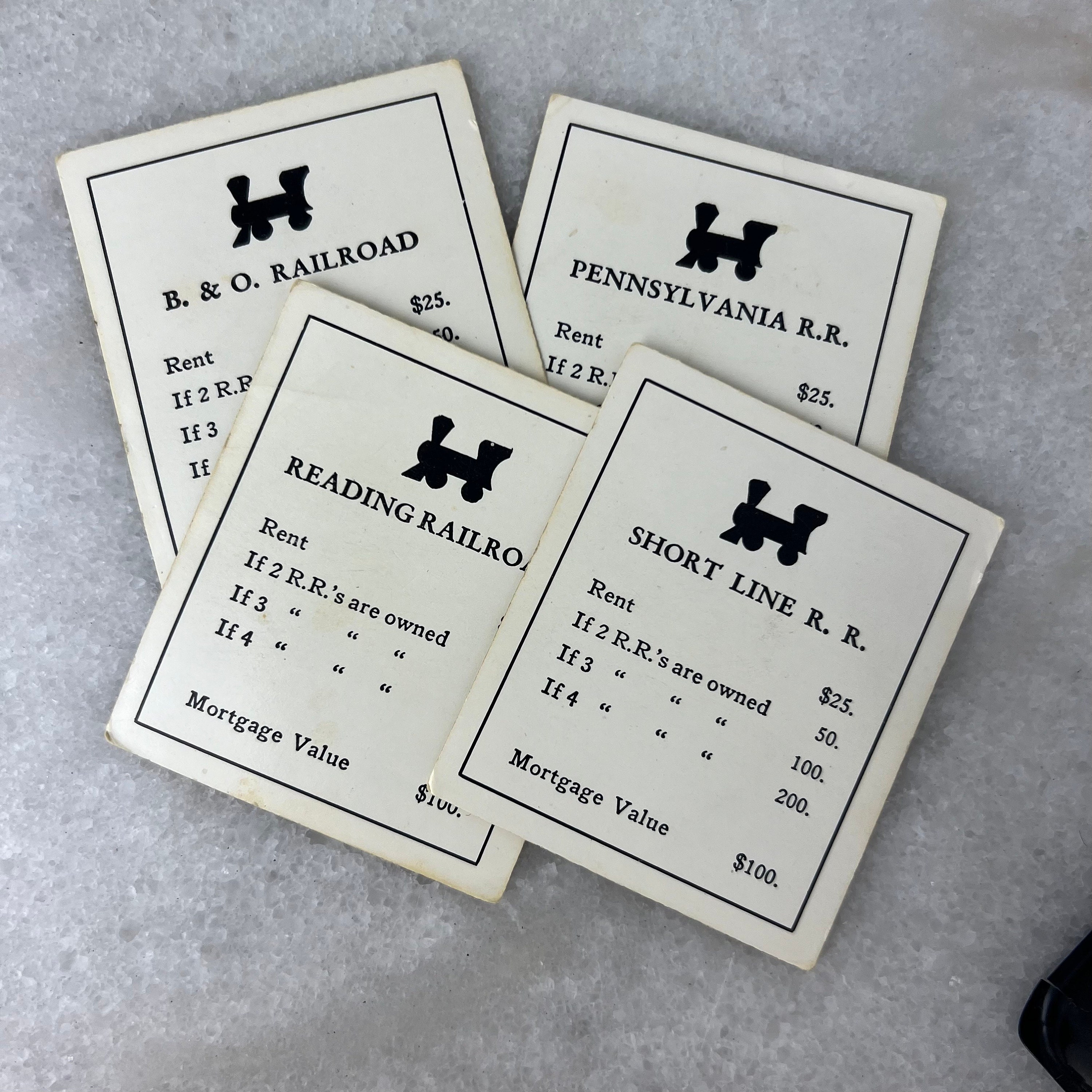 1961年製ヴィンテージモノポリーボードゲーム、パーカーブラザーズ
