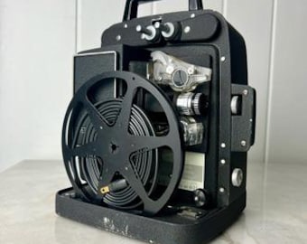 Vintage Bell & Howell 8mm Movie Projector Auto Load No. 256, circa 1950s, display only, collectible