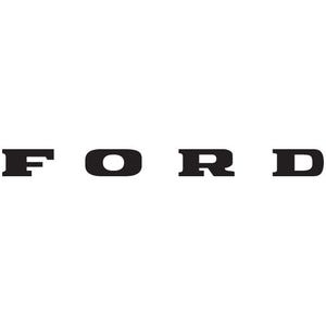 Letras de la parrilla del Ford Bronco temprano en archivos de imagen SVG PNG, de Bronco 1966-1977, camionetas de la serie F de la década de 1970, logotipo para el capó, para máscara Cricut, recorte