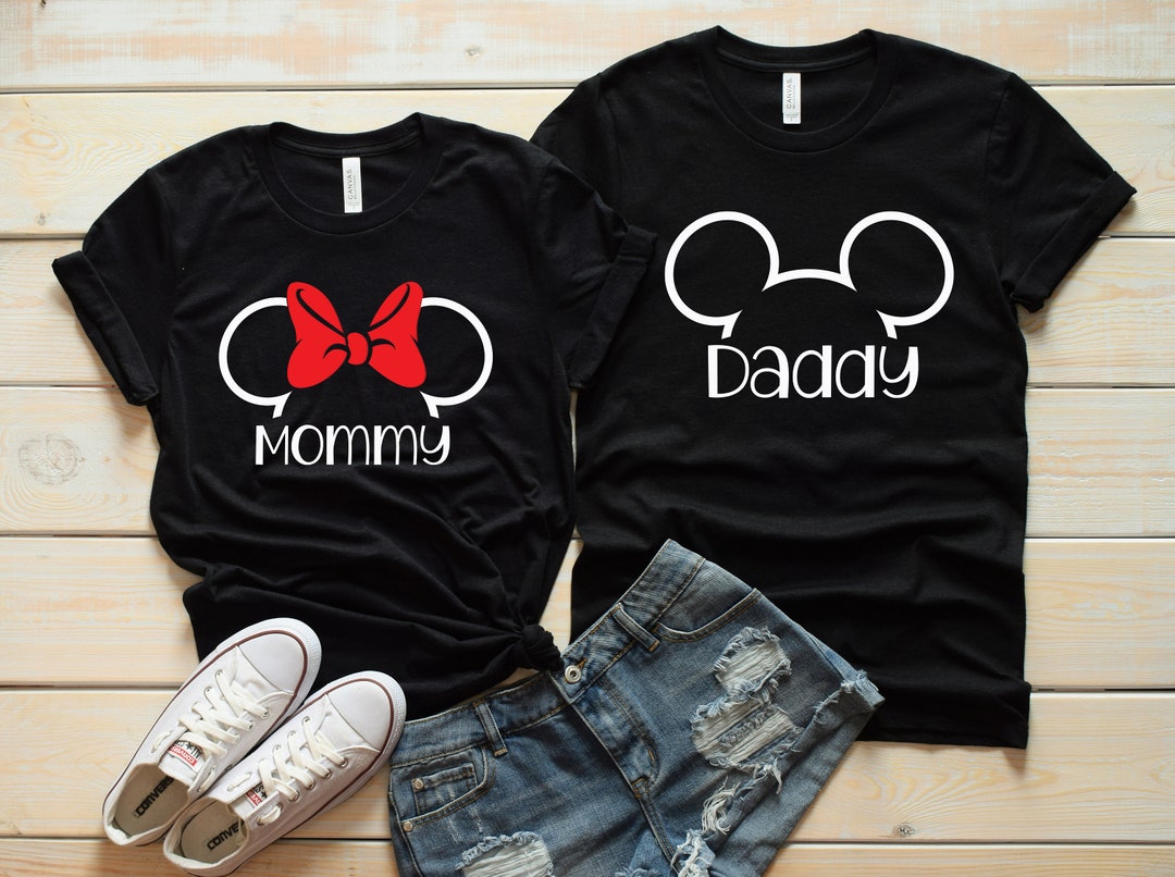 Camisetas Pareja Camisetas Mickey Y Minnie Parejas Playeras De