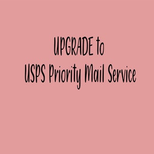 Upgrade to USPS Priority Shipping Service