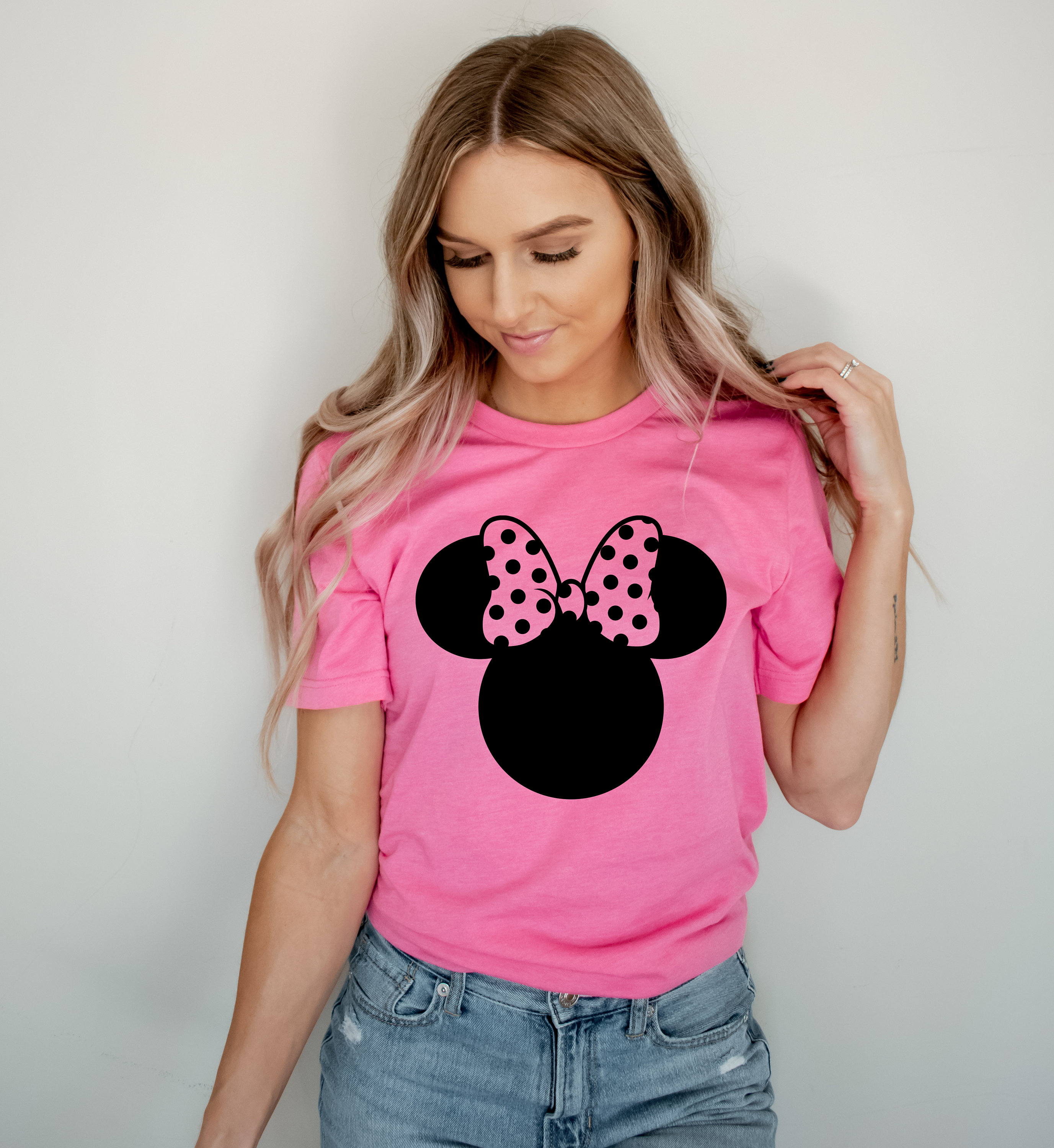 Minnie Mouse T Shirt Etsy UK