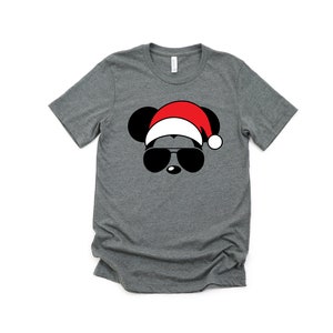 Santa Mickey Mouse Adult t shirt - Disney Trip Matching Shirts - Mickey Mouse T Shirt - Christmas Holiday
