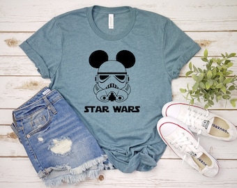 Storm Trooper Adult Unisex T Shirt - Camiseta star wars fan - Star Wars Lover Gift