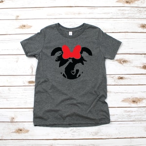 Custom Animal Kingdom Minnie Mouse Youth T-Shirt