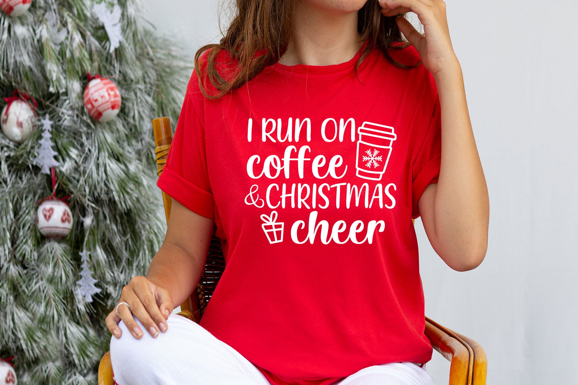 I Run on Coffee and Christmas Cheer Funny Adult Unisex - Etsy I Run on Coffee and Christmas Cheer Funny Adult Unisex - Etsy
