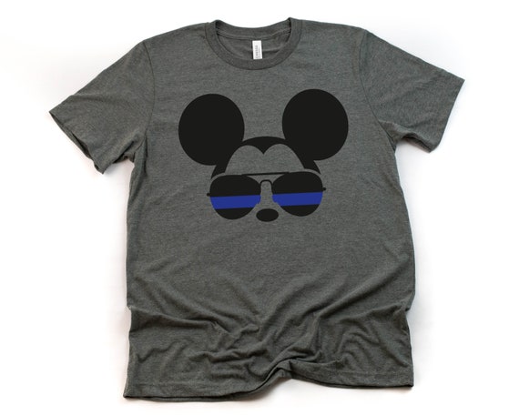 Thin Blue Line Leopard Cheetah Animal Prints Police Officer T-Shirt Thin Blue Line Leopard Cheetah Animal Prints Police Officer T-Shirt