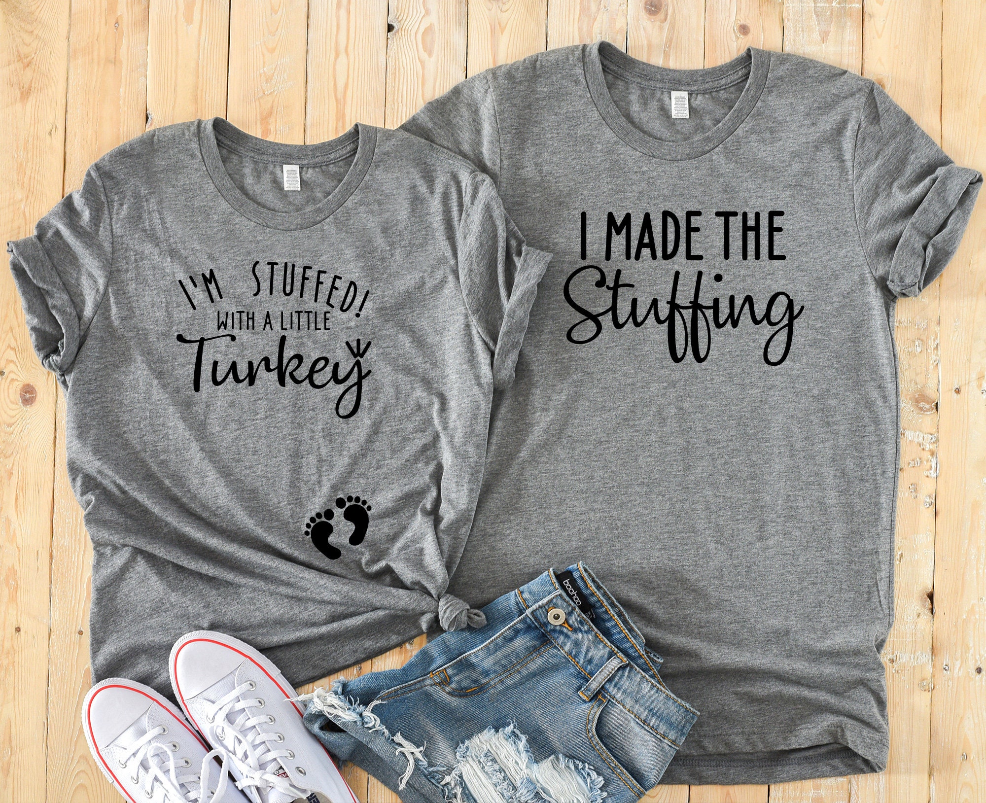 I'm Stuffed with a Little Turkey I Made the Stuffing - Etsy 日本