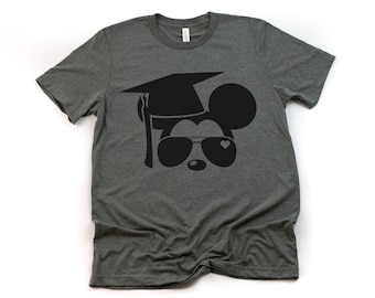 Graduation Aviator Adult Mickey Mouse t shirt - Disney Trip Matching Shirts - Seniors Class of 2026