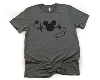 Mickey Doctor t shirt - Healthcare Worker Disney Shirt - Mickey Stethoscope - Mickey  Nurse Shirt