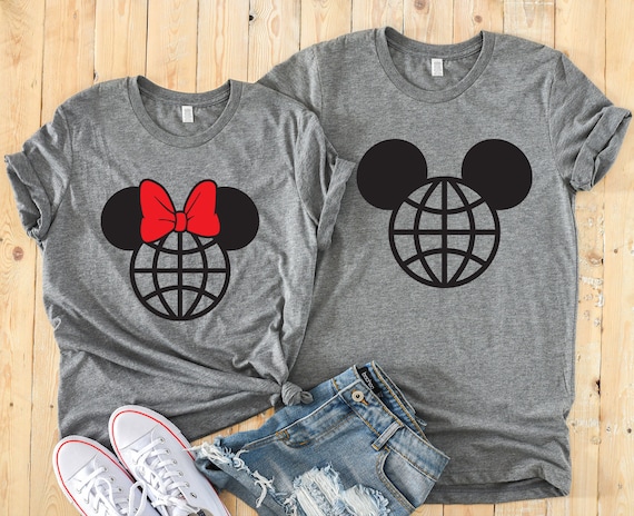 Minnie and Mickey Mouse Epcot Space 