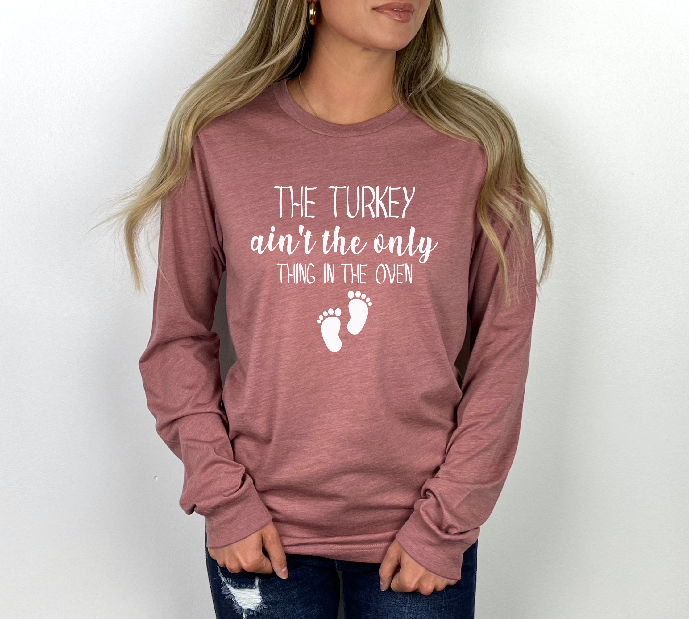 Womens The Turkey Ain't The Only Thing In The Oven T-Shirt Womens The Turkey Ain't The Only Thing In The Oven T-Shirt
