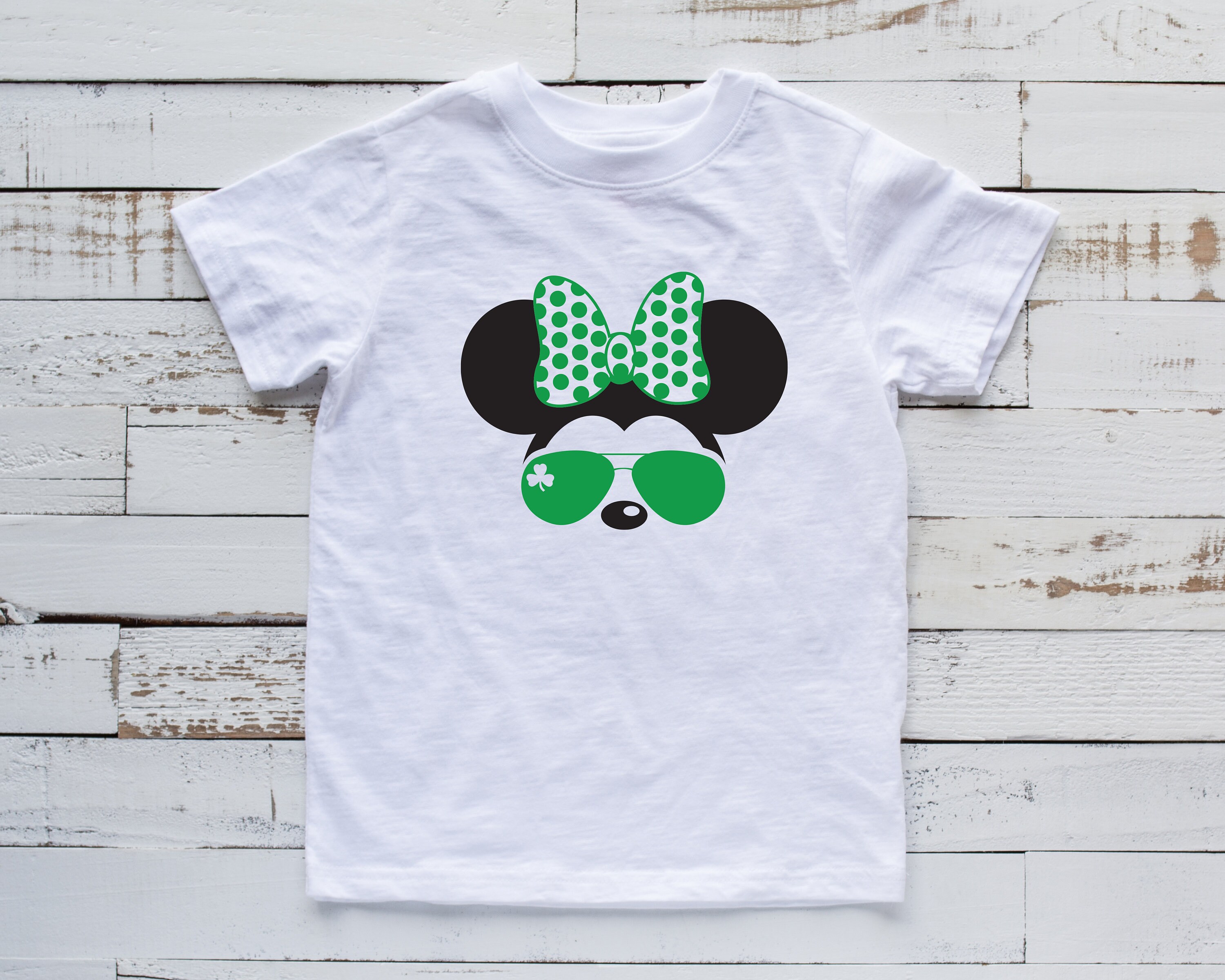 St. Patrick's Day Minnie Mouse T Shirt 